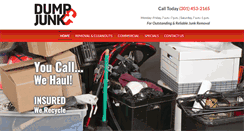 Desktop Screenshot of dumpsterrentalsmd.com